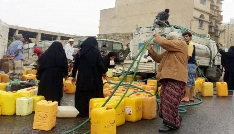أين يذهب ماء تعز